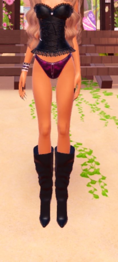 itsarealfox's tweet photo. i didn’t like the glasses but whatever
and actually i lovvveee lace underwear 😛 yumm
#dress2impress #DTI #dresstoimpress https://t.co/dsCjxb1Z7c
