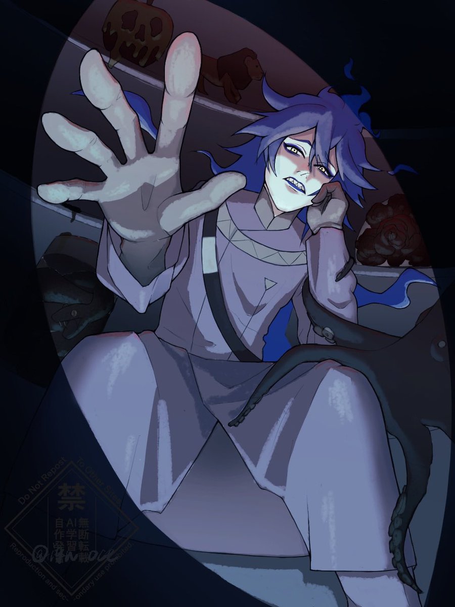 ign_oct's tweet photo. #三連休はフォロワーさんが増えるらしい 

お便乗〜
イデとアズ中心にお絵描き
※💀🐙投稿あり、苦手な方は逃げてください https://t.co/zvVJltapHJ