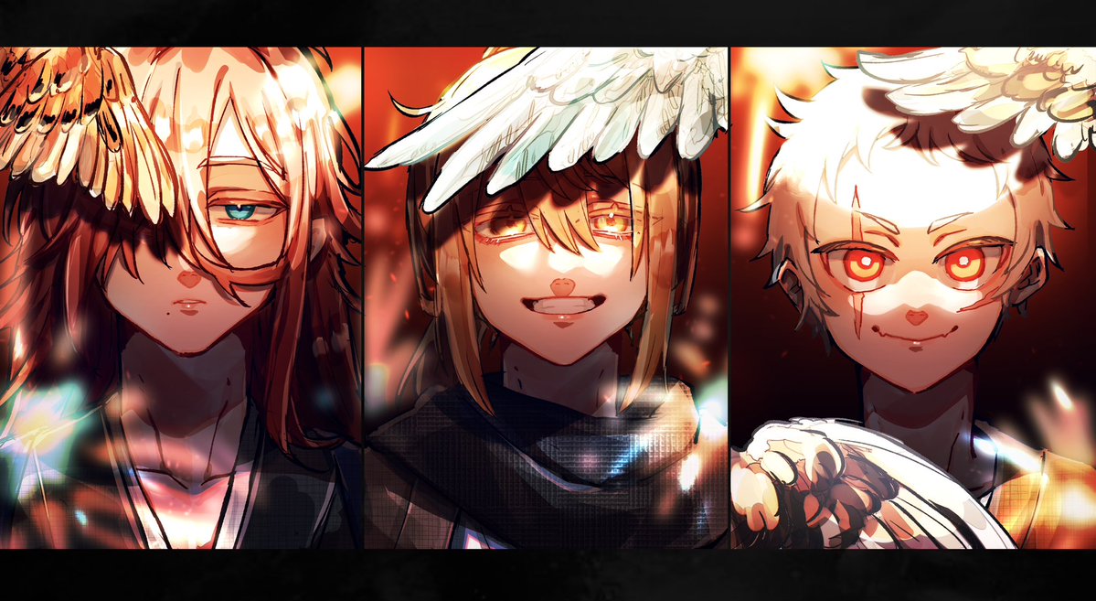 TRPGMITI's tweet photo. 霊鳥戦記自陣🐦‍⬛ https://t.co/05SLTX3cvz