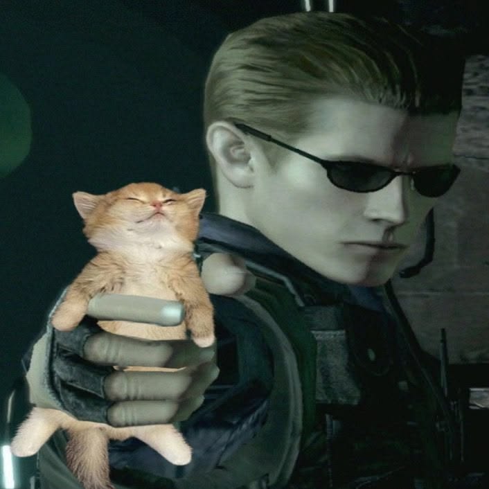 Devieist's tweet photo. @_Wesker_Kisser_ our meow meow https://t.co/3UChaDlReK