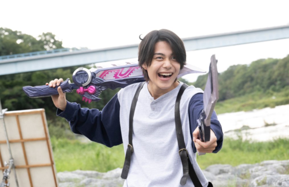 SEVENMIRAI07's tweet photo. #仮面ライダーゼッツ #nitiasa

悪　夢　大　好　き　〜　！
(主人公とヒロイン)

#今井竜太郎 #堀口真帆 https://t.co/JbOPKg8mzN