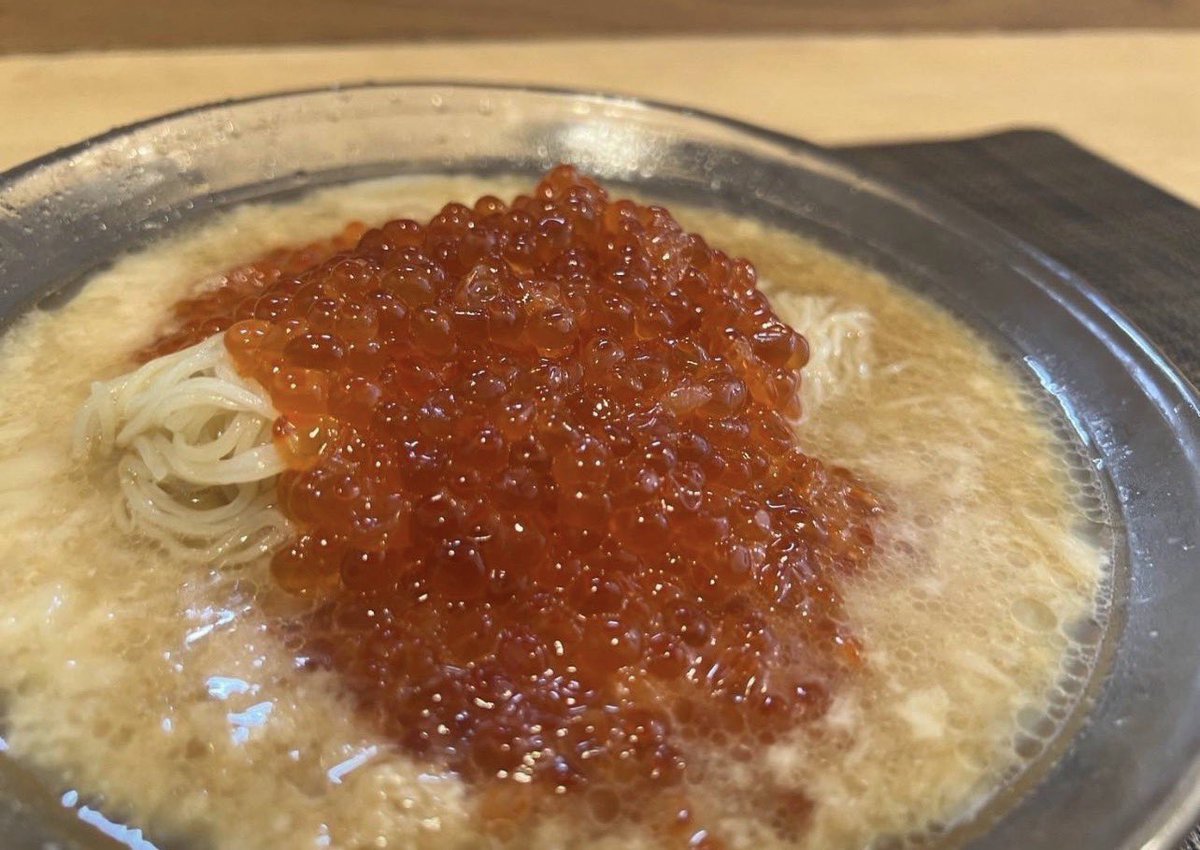 GINGINGIN001's tweet photo. 🍜19日の限定商品のお知らせ🍜

本日は11:00〜22:30（LO22:00）営業

人気No. 1
⭕️いくらそば

⭕️いくら丼

濃厚でヒンヤリ
⭕️冷製カルボナーラそば

⭕️冷やしチーズリゾット

暑い時は旨辛
⭕️麻辣そば

⭕️チーズリゾット

自分へのご褒美
⭕️トマトチーズ限定和え玉 https://t.co/znhADVoqWV