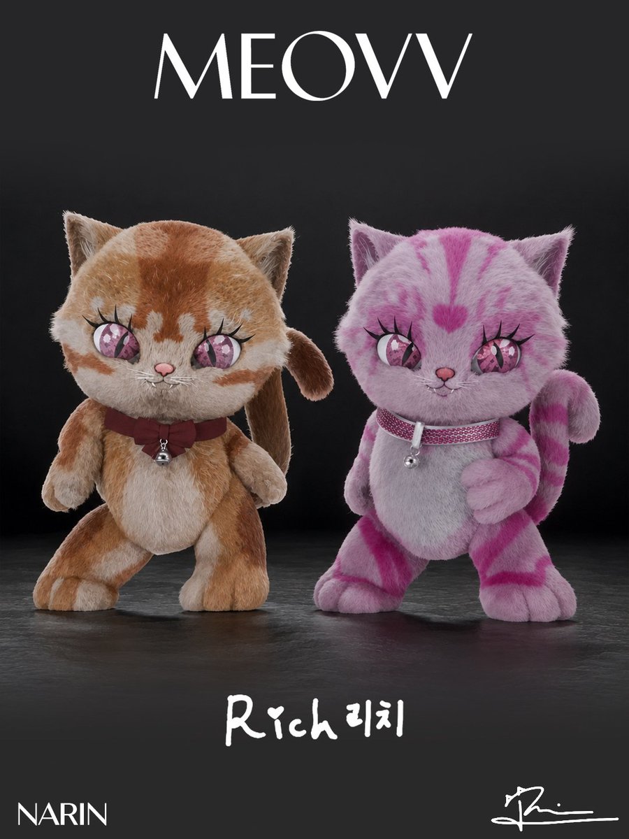 MEOVV NARIN ナリン KITTY PLUSH キーリング ListenAnyway on X: 