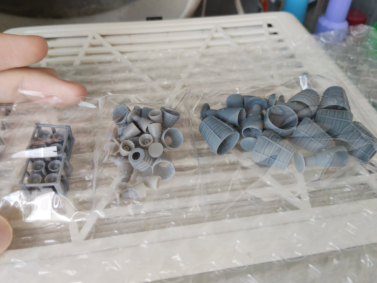 huyu_od's tweet photo. 今回はリハイゼ用のバーニアにまんねん工房さんの物を購入させて頂きました。
中々デカくて長めのバーニアってないよね

@hide94373 https://t.co/aWCswa93a1