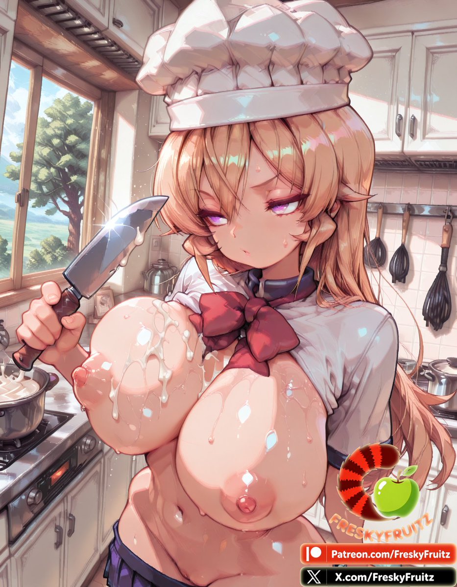 FreskyFNSFW's tweet photo. 🍽👑 ERINA NAKIRI : SHOKUGEKI NO SOMA 🔥👅 #NakiriErina #ErinaNakiri #ShokugekiNoSoma #FoodWars #AnimeWaifu #AnimeGirl #FoodPlay #EroticCooking #GourmetWaifu #Nyotaimori #AnimeNSFW #LewdAnime #WaifuKitchen #CookingSeduction #AnimeArt #StableDiffusion #AIArt #AIWaifu #DigitalArt https://t.co/uJDLSUVRNR