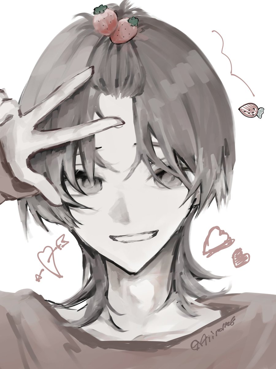 4iiro1126's tweet photo. 🍓⸝⸝꙳  #illustration #OC https://t.co/ugOOnjIz4E
