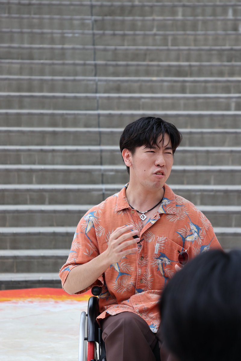 kaitozaki0614's tweet photo. 某大学の劇場実習「IN and OUT」で友人の田中海斗が現代落語『マチアプこわい feat.那須さん』を上演しました！ご来場ありがとうございました！
以下、田中からです。
「地獄！でもフランケンズの中野さんの『俺らのテーマはファンク』の言葉を胸に頑張れました。那須さん最高。出会いって、進化だ！」 https://t.co/22S9p5aKRt
