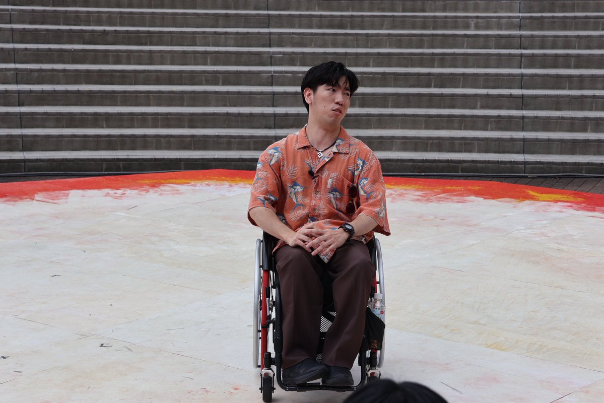 kaitozaki0614's tweet photo. 某大学の劇場実習「IN and OUT」で友人の田中海斗が現代落語『マチアプこわい feat.那須さん』を上演しました！ご来場ありがとうございました！
以下、田中からです。
「地獄！でもフランケンズの中野さんの『俺らのテーマはファンク』の言葉を胸に頑張れました。那須さん最高。出会いって、進化だ！」 https://t.co/22S9p5aKRt