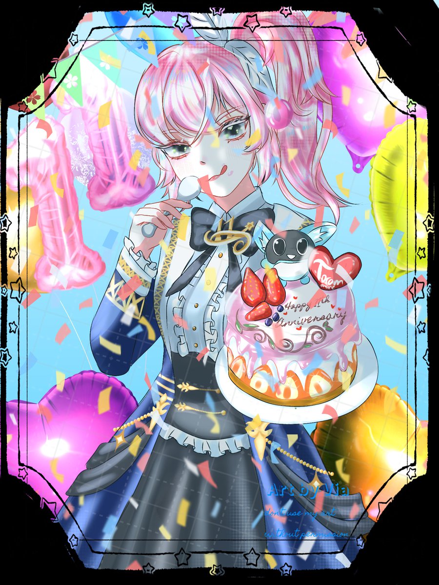 CGN2DLVR's tweet photo. Happy 11th anniversary @toram_pr
#トーラム
#Toram11th #bemmoshow 
#ToramOnlime #Art #Artwork #IbispaintX #ToramPhotoChallenge https://t.co/8VP85z5vDw