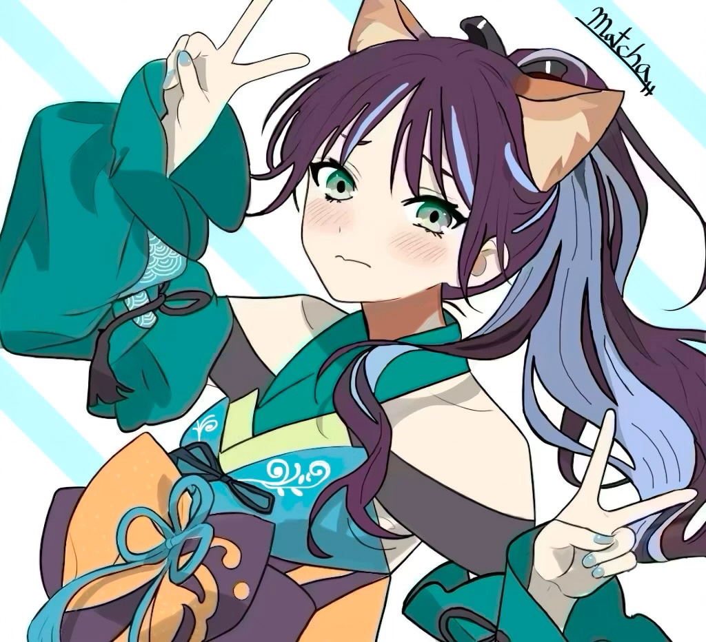 127_matcha's tweet photo. 彩葉の照れ顔はやっぱりいい...！
#超かぐや姫 https://t.co/hur3160bd7