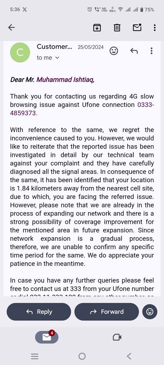 Chilepak1's tweet photo. @Ufone 
Please find the enclosed screenshot of the complaints that are still pending on your end. Do you have any updates on the status of these complaints????
 After completion of 3 year Approximately still same condition and poor service. https://t.co/BDw2EJRgxN