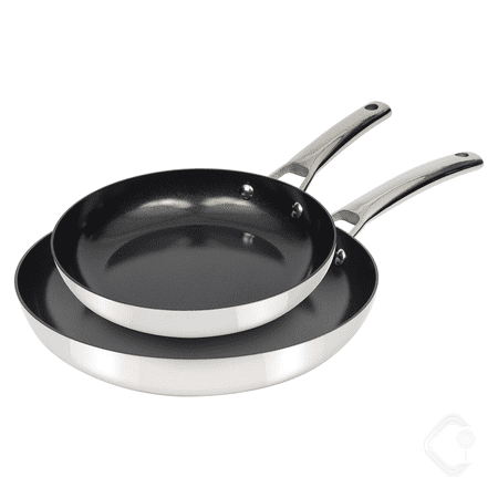 LordOfSavings's tweet photo. 🏃 CoreClad Stainless Steel Ceramic Nonstick Skillet Set, Induction Ready, Tri-Ply, 2-Piece now $7.45 via Walmart. #WalmartPartner

⬇️ 85% Price Drop

🔗 - https://t.co/RAKB1SY6w5 https://t.co/NCywzMcA2S