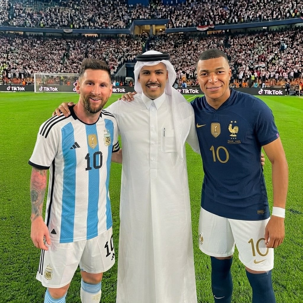MuhamadAlSubaie's tweet photo. مبابي مازال ينافس 🔥

كيليان مبابي سجل 22 هدفا في كأس العالم 🇫🇷♥️
بعد نهاية مباراة #فرنسا_انجلترا متقدما على ميسي صاحب 21 هدف

والآن .. الأنظار على ميسي 👀

إذا ميسي ما سجل اليوم في نهائي كأس العالم2026.. #الأرجنتين_إسبانيا 🇦🇷🤍

فجائزة هداف المونديال بتكون من نصيب مبابي! https://t.co/ogMXdq6ZTk