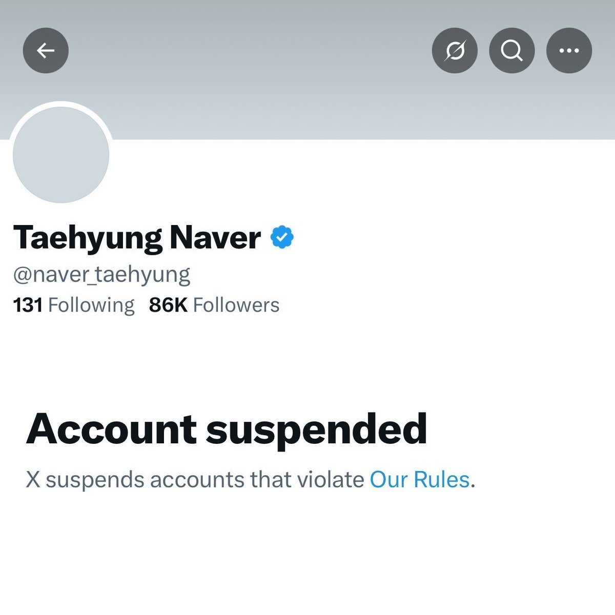staeverryyy's tweet photo. Hello 
@Support, @X
 
I have been following @naver_taehyung &amp; @naver_taehyung2 for a long time. They've never done anything in violating any of the X (formerly known as Twitter) rules to be suspended.  Please lift the suspension. Thank you for your prompt action in advance https://t.co/X2LjtWs7xP