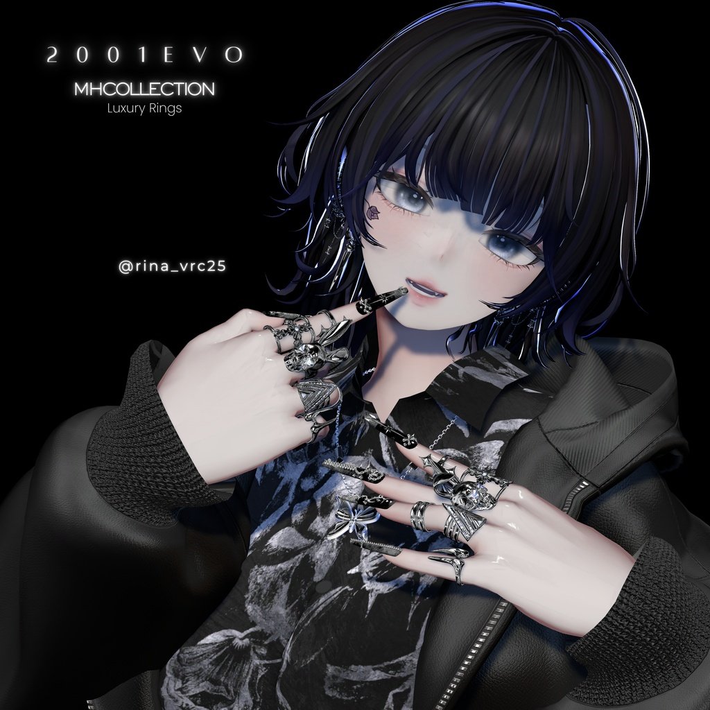 rina_vrc25's tweet photo. #MHcollection 様より

【 𝐌𝐇 𝐑𝐢𝐧𝐠𝐬 𝟐𝟎𝟎𝟏𝐞𝐯𝐨 】が発売されました~！

💀と🐰がめちゃくちゃかっこかわいい！！
引用元のキャンペーンも是非~！！ https://t.co/Uudt44ZwpX