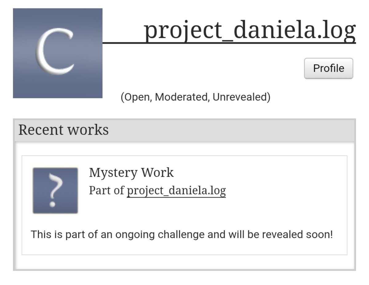laralizon's tweet photo. fui recomendar #pdl project_daniela.log e opa cade a fic https://t.co/2V8CmVcuap