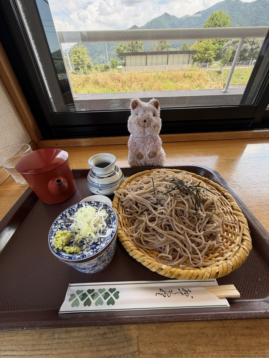 macs_ike's tweet photo. 道の駅北信州やまのうちでお昼！
お蕎麦食べた！
#z900rs #クオッカ #ぼっちつー https://t.co/6Nii3MZm8X