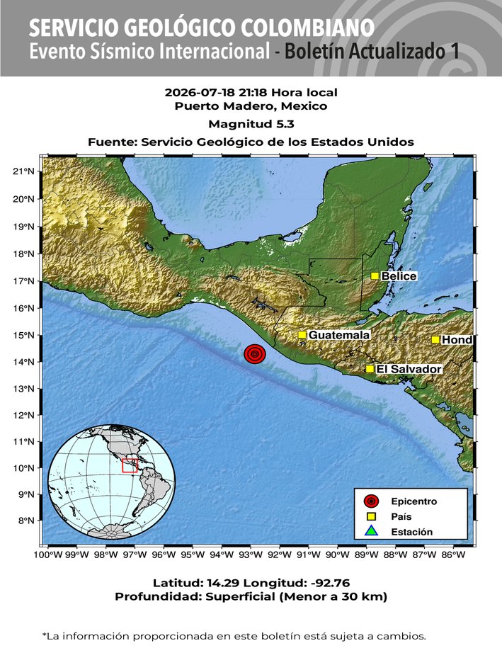 Servicio Geológico Colombiano tweet media