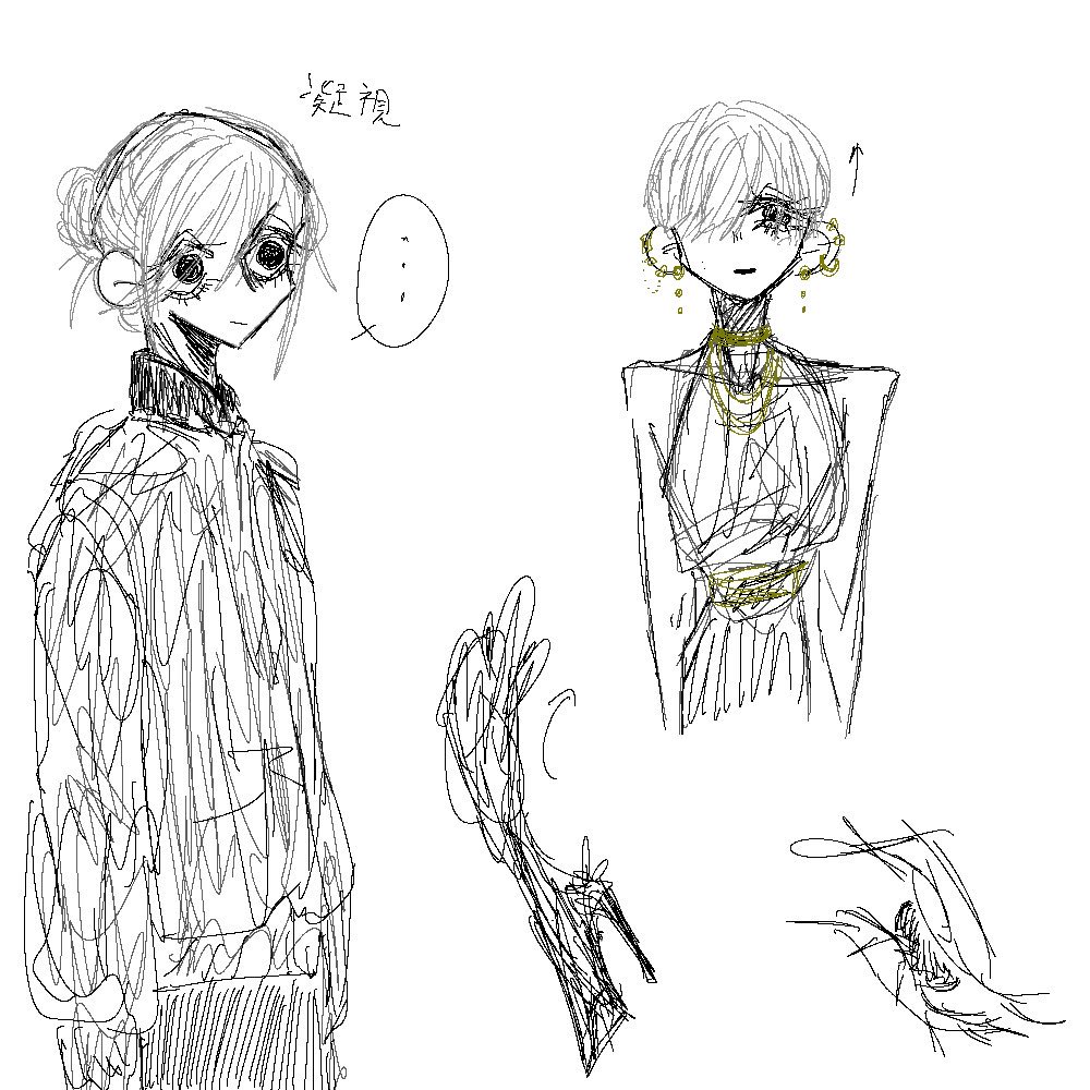 atoEU47wBPIKNPj's tweet photo. 📝ラクガキ
#イラスト　#デジタル　#創作 https://t.co/d5MIJcaqzU