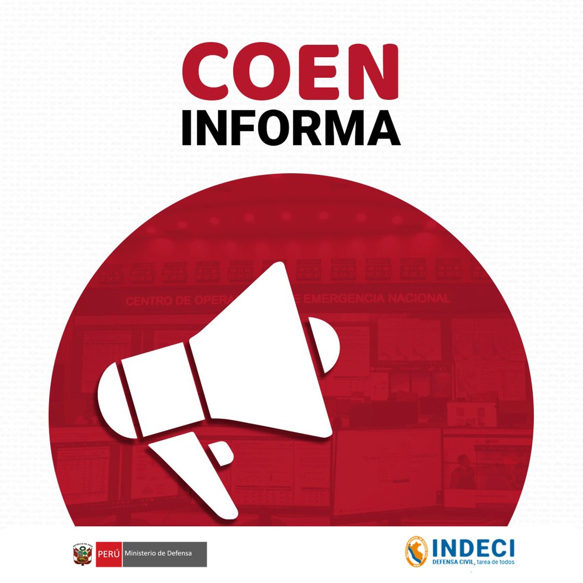 COEN - INDECI tweet media