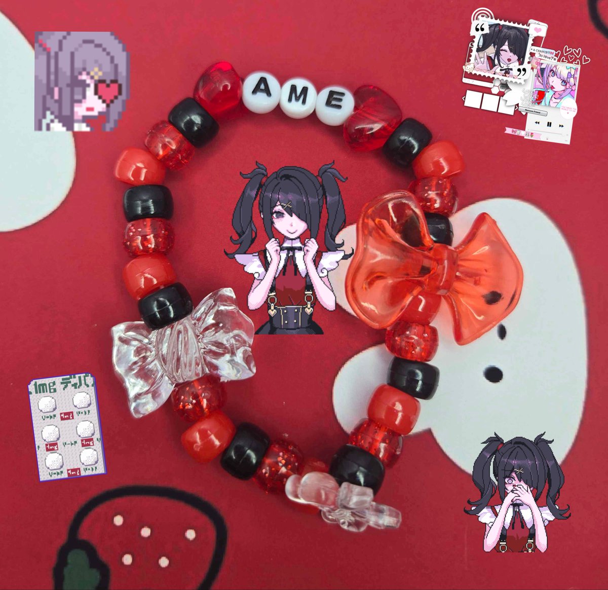 killycatkandi's tweet photo. needy streamer overload ame kandi bracelets!!! available on my etsy

#nso #needygirl #needystreameroverload #ame #kandi https://t.co/FGCom4tRgl