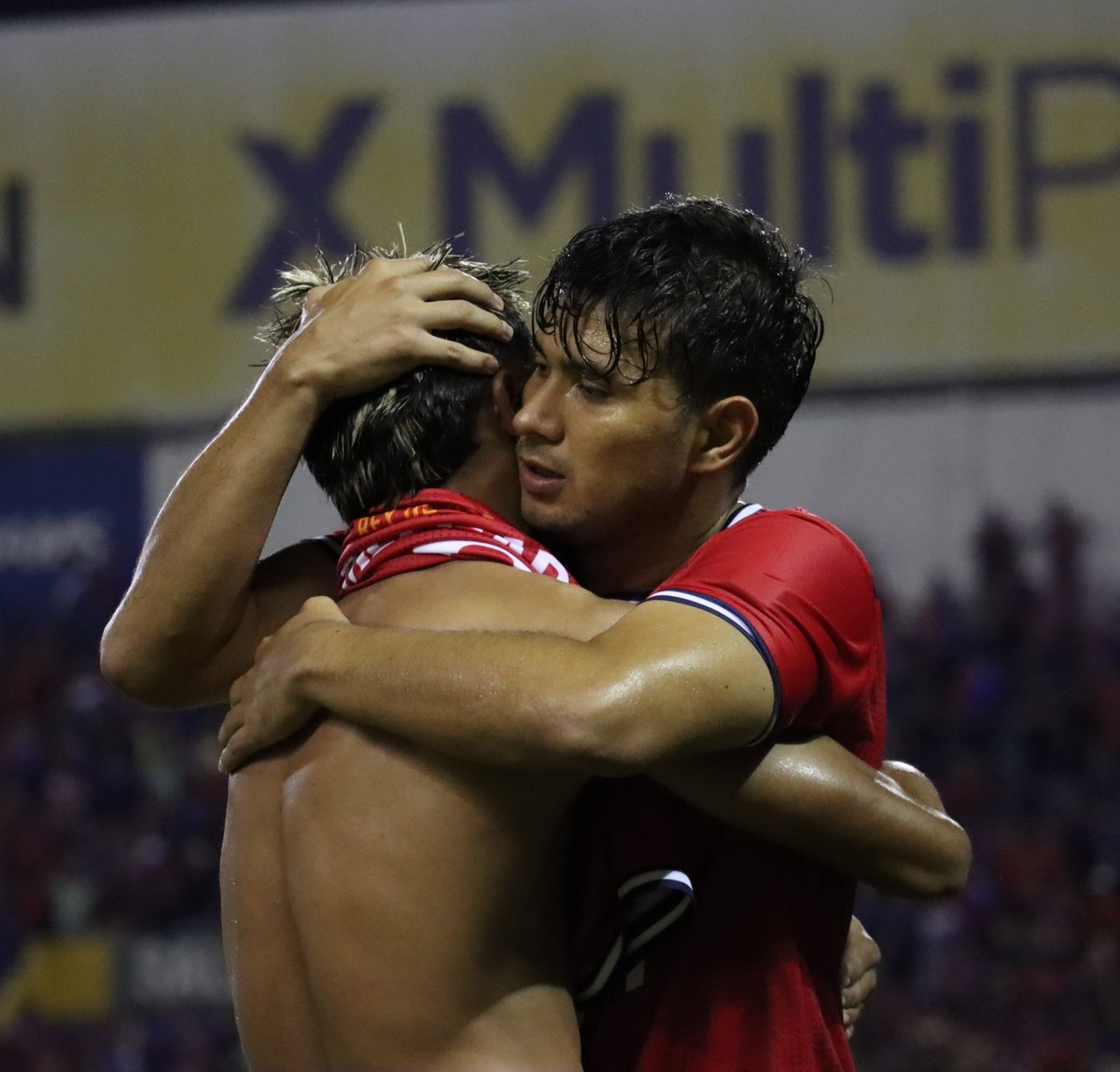 FreeSportSV's tweet photo. El Piche Melgar marca el tercero en la SuperCopa a favor de @CDeportivoFAS.

FAS 3 a 0 FIRPO.

Se juega el minuto 76. https://t.co/DBNYDGHScX
