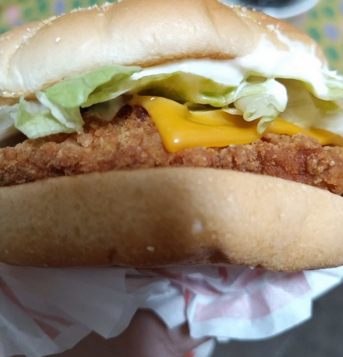 odebu_obasan's tweet photo. メキシカンタコスバーガーを美味しそうに食べる配信者を観てしまい‥‥‥許さない https://t.co/OlTKzC8Uk9