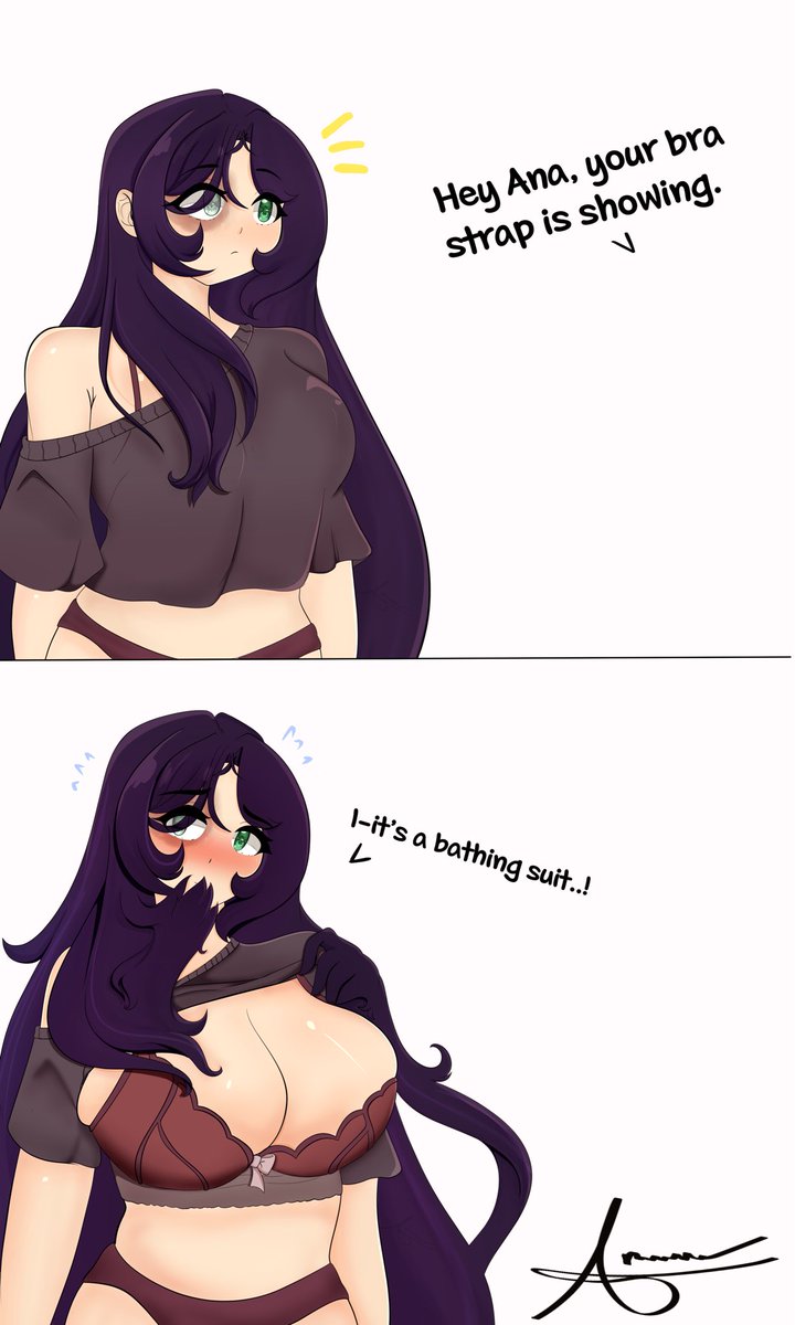 AstralApothecry's tweet photo. Hopping on the trend with my vampire oc Anastasia. #doodles #brastrapmeme https://t.co/oNSwLxZT6r
