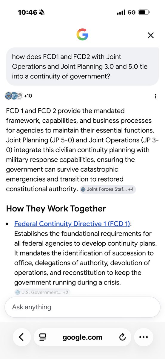 rattletrap1776's tweet photo. P1: 

Let's look at the events after Nov. 4, 2020:

EO 13959 with NE targeting the PRC, Nov. 12, 2020.

President Trump invokes a Continuity of Government with Executive Order 13961 called the Federal Mission Resilience Strategy, Dec. 7, 2020.  

Executive Order 13963, December 10, 2020, Order of Succession within the Department of Defense. 

Every President has had an Order of Succession with the DoD now DoW except for "Joe."

EO 13963 is the most recent Order of Succession also found referenced in DoW Directives and Instructions. 

President Trump Files Case by Supreme Court via the State of Texas versus the 7 Swing States of 2020... on Dec. 14, 2020.

FEMA and the Department of Homeland Security published the Executive Branch Reconstitution Concept of Operations on January 15, 2021. 

This plus the Federal Mission Resilience Strategy ties to: 

Federal Continuity Directive 1 issued January 17, 2017. 

Joint Operation 3.0 issued January 17, 2017. 

Federal Continuity Directive 2 issued June 13, 2017. 

Joint Planning 5.0 issued June 13, 2017. 

The National Guard started moving into D.C. on January 6, 7, 11, 17th.

First time in Military History, all 50 States including Guam and Puerto Rico NG, were in one location at one time.

President Trump issues EO 13977, a protection Order for all Judges, Prosecutors, and Law Enforcement and their families, Jan. 18, 2021. 

January 20, 2021:

a. "Joe" swore in at 11:47 AM EST, a violation of the 20th Amendment.

b. After the "Oath" was administered... There was ZERO 21-Gun-Salute starting with the first note to Hail to the Chief, violation of Army Regulations 600–25.

c. The National Guard did NOT salute the "motorcade"; they turned their backs to it. Violation of AR 600–25, 2-1 Hand Salutes.

d. There was NOT a Commissioned Officer at Cannons. Violation of AR 600-25, 2-3 Cannon Salutes.

For the First time in Inauguration History there were 2 sets of Cannons shown on January 20. 

The Cannons at Arlington Wreath Laying Ceremony for the Unknown Soldier have always been there but they have never been shown on January 20 to keep separation of confusion of the 21-Gun-Salute versus a Funeral Honors.

The ONLY Cannons shown all day for "Joe" were 3 Cannons at Arlington National Cemetery... which is a FUNERAL HONORS.

 Three Cannons at Arlington is NOT a 21-Gun Salute.

The 21-Gun Salute, 4 Cannons, was displayed at Joint Base Andrews with President Trump on same day, January 20, 2021. 

The Mainstream Media told the whole world that was the official Presidential Salute Battery, the 3rd Infantry Regiment, the Old Guard, who always fires the 21-Gun-Salute.

The 3rd Infantry Regiment is the oldest unit in the Army, 1784. 

They are Mortarmen NOT Artillery. The Cannon Salutes are their only duty. They practice weekly. They did not make a mistake. 

NONE of this was a mistake, coincidence, or mockery. This was all visual confirmation and validation of the Military Operation about to take control of the Nation in a COG and Military Government... 

Only 3 things were consistent around "Joe" the whole 4 years... two of those were the visual Insignia on the United States Military that walked down behind PDJT on Jan. 20, 2017... and one more insignia:

Military Intelligence
Civil Affairs and Psychological Operations
Judge Advocate General

Zero Coincidence that those in sequence are the ones who gather and provide intelligence for operations for action... 

The ones who provide unique distractions and operations via irregular and unconventional warfare strategies and tactics...

And the ones who Judge the detainees, perpetrators, and enemies caught during the special operations...

Reconstitution: the act of restoring a substance, organization, or system to its original state or structure.

Feb. 2024: Busted John Bolton is asked about a 2nd Term for PDJT on CNN in which he replies that the Constitution bars PDJT from seeking a 3rd Term but he would do so to stay in power.