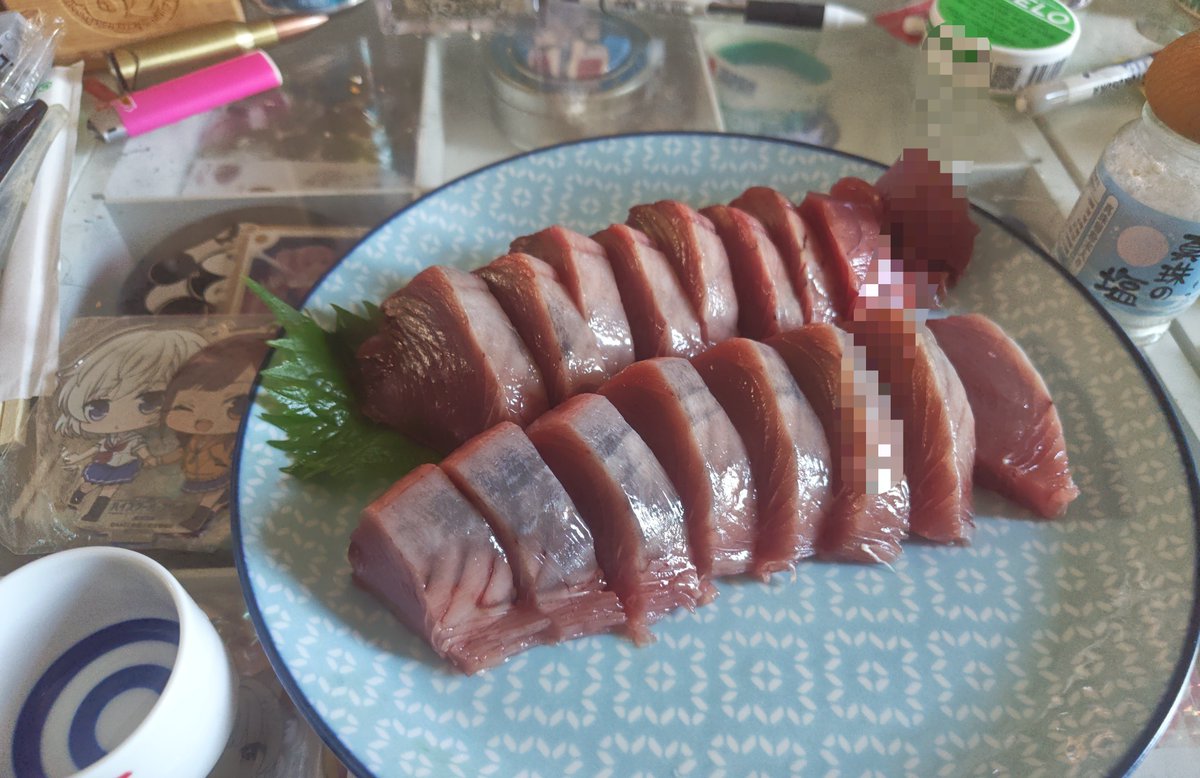 TAMA_SC430's tweet photo. 食欲が無いので
宮城県産カツオ一本勝負🍶
志摩の塩と合う https://t.co/38rjfb64Cx