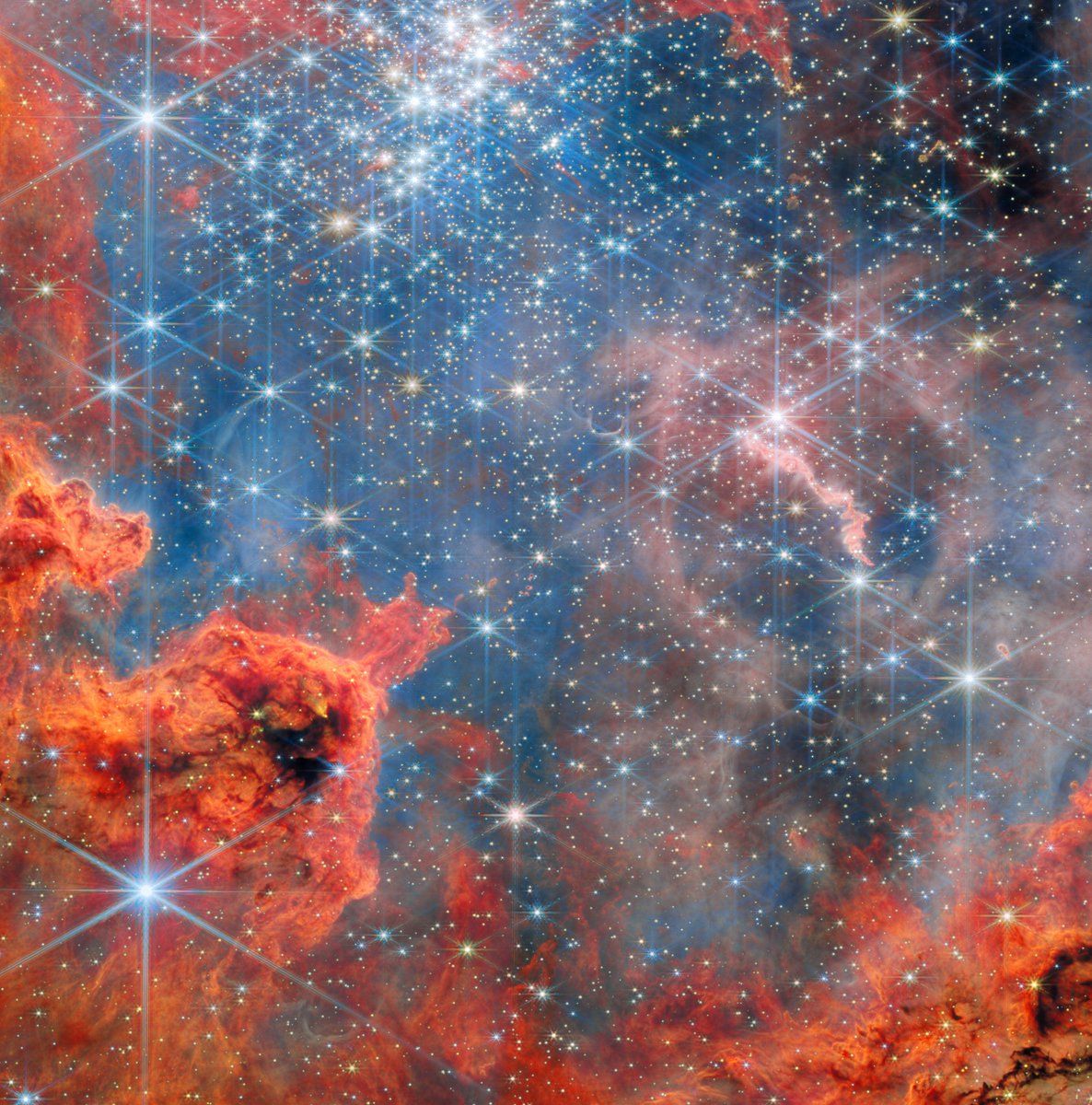 astro_jaz's tweet photo. take a minute to look at the beauty of the universe. i mean REALLY look at it. this is where you came from, this is what’s in your bones. https://t.co/vWnxtlSPLM