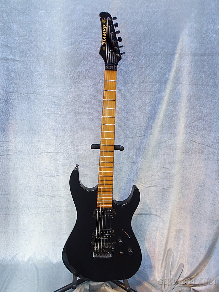 electric_gp's tweet photo. 1990年代製のHamer Centauraが入荷。
ネックシェイプもスリムに仕上げられ、ブリッジもドイツ製Schaller FRT-IIを搭載等今なお色褪せない高いプレイアビリティと良質な音色が楽しめる品です。
https://t.co/at7HGwZfXS
#HAMER #ギター #メタル #Metal https://t.co/mRyBvypOiK