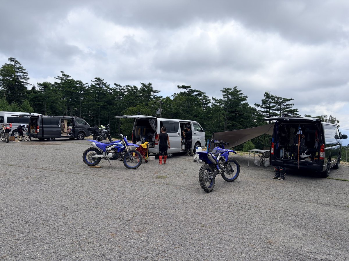 akirakita12's tweet photo. 本日も、御嶽エクスプローラパークなり!
本日は、大盛況!
#YAMHA
#yz250F https://t.co/Y5ReGuhj1l