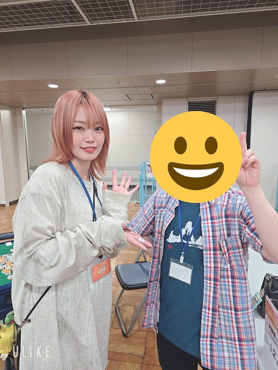 tktk_MCZ's tweet photo. ちなみに会場でお会いした方のお写真掲載します✨　
第1段🎵はちゃ、荒川さん、まつりちゃん、やのめさん✨ https://t.co/rex0fR7z9r