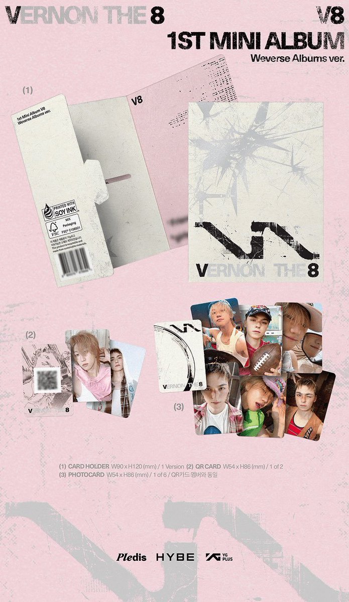 coupjhaz's tweet photo. WTS LFB SVT VERNON X THE8 1st Mini Album ‘V8’ (pasalo)
- with weverse pob -

STANDARD (SET - Rats Nest &amp; Rev Ver.) - ₱1,950
STANDARD (RANDOM) - ₱1,050
COMPACT VER. - ₱730
WEVERSE VER. - ₱650
KIT VER. - ₱1,150
SET (1 Set Standard + 1 Compact + 1 Weverse + 1 Kit) - ₱4,200 https://t.co/y9cmFRCDDg