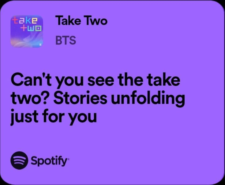 kthnoir7's tweet photo. Day 6 #LyricsOfBTS
Some songs don't end when they're over. They continue years later.
We Are Bulletproof: Eternal was released, BTS reflected on everything they had endured together. The line, "We are not seven," became more than a statement about the members—it acknowledged that BTS had grown into something bigger, a story written alongside ARMY.
Three years later, Take Two quietly picks up where that story left off. The lyrics don't dwell on the past or the uncertainty that once surrounded them.
Instead, they're filled with quiet reassurance and promises of tomorrow. If The Eternal is a love letter written in the middle of uncertainty, Take Two is the promise made after choosing to keep walking together.
The progression is beautiful.
WABE says, "We are not seven."
Take Two answers with, "We'll always be together."
One song reminds us that BTS was never just seven people.
The other reminds us that their story was never meant to end with Chapter 1. It was simply the beginning of Take Two.