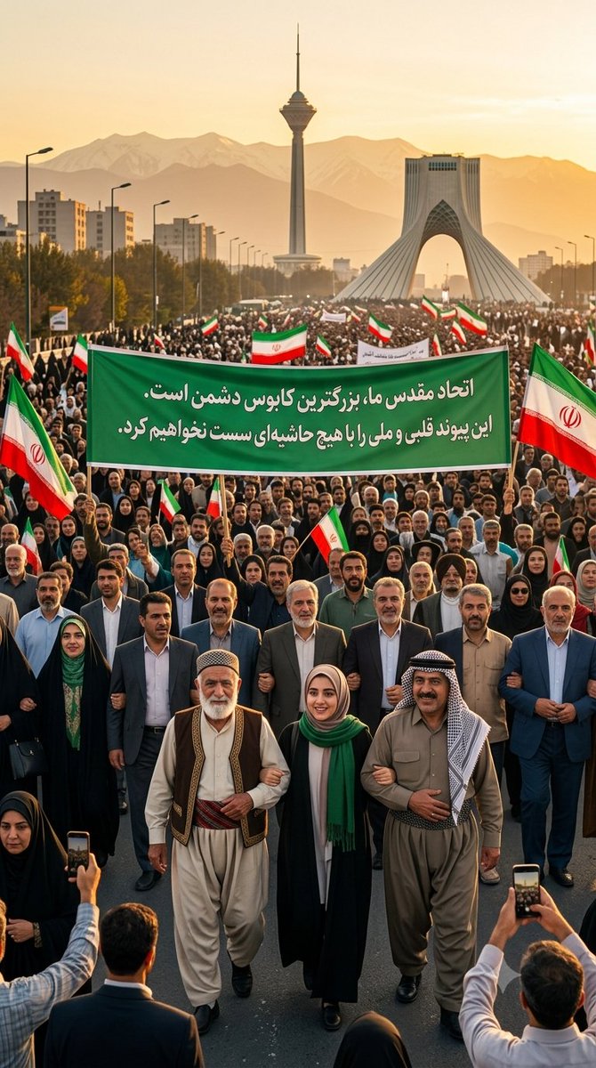 sin_shin_71's tweet photo. اتحاد مقدس ما، بزرگترین کابوس دشمن است. این پیوند قلبی و ملی را با هیچ حاشیه‌ای سست نخواهیم کرد. 🤍🇮🇷
#لبیک_یا_خامنه_ای https://t.co/hh6jtNSYA6