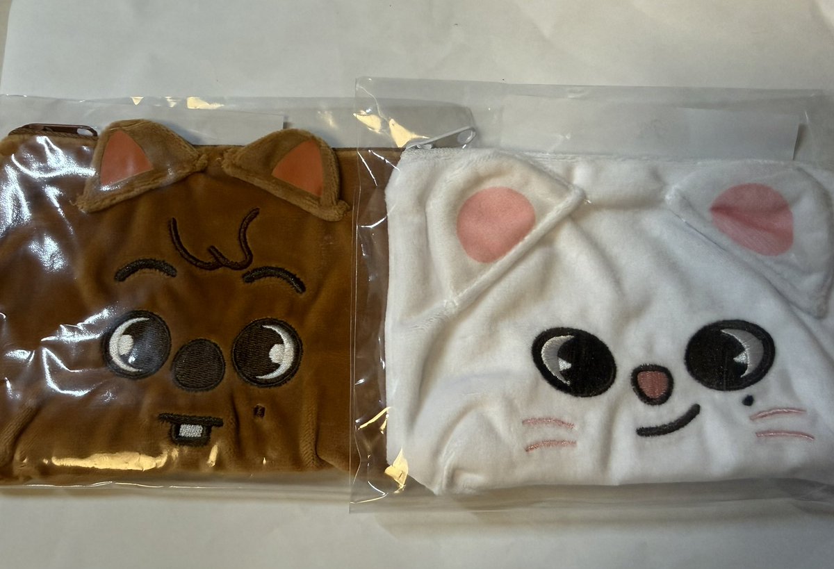 chu_fm15's tweet photo. straykids スキズ SKZOOポン オンラインくじ  ポーチ 交換

譲→ジニレット🦙、ハンクオッカ🐿️
求→リービット🐰

郵送での交換希望です📮
お気軽にお声がけください☺︎ https://t.co/qlD6aBiByT