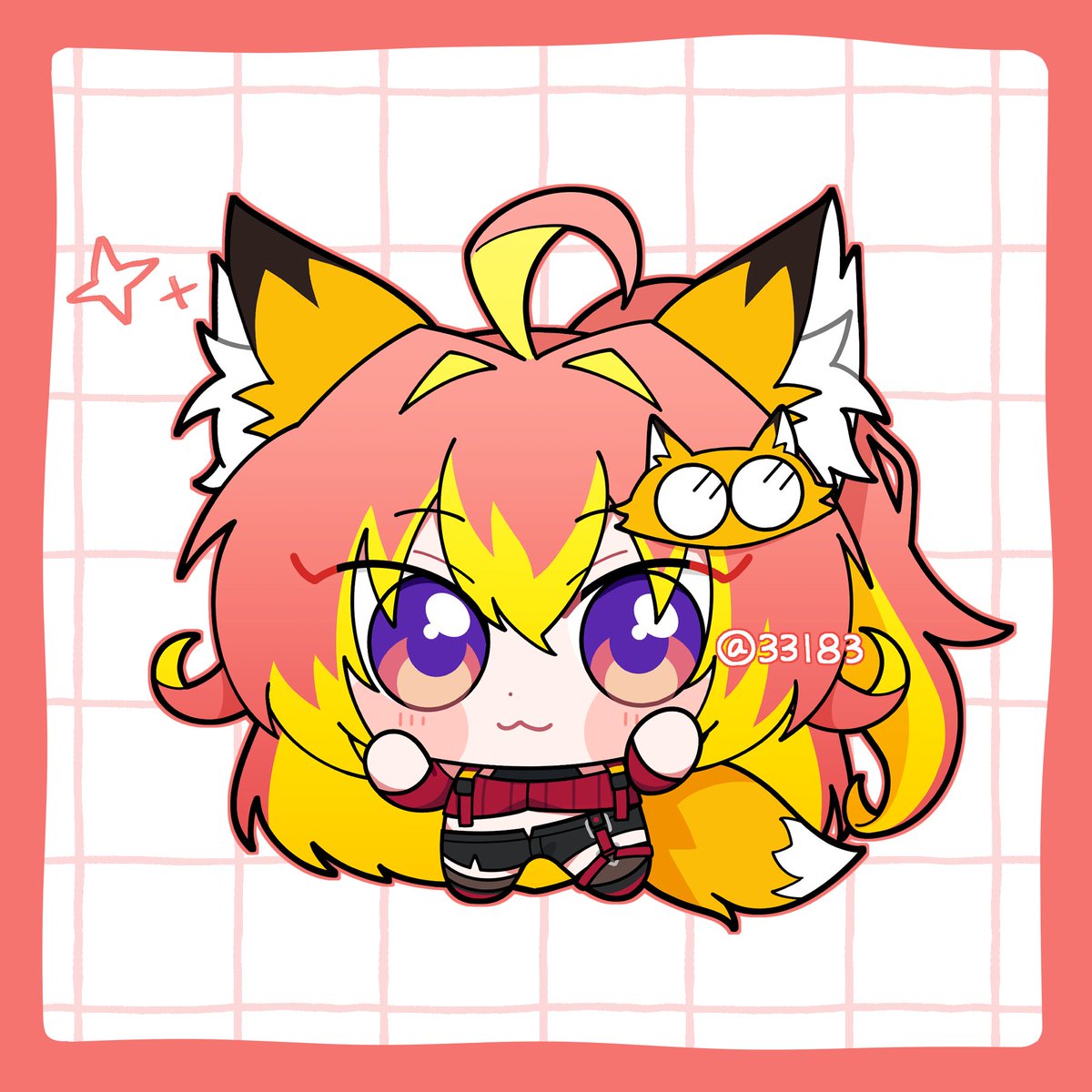 fox_ojisan's tweet photo. 📢 お知らせ
食み様にきつねぇを描いていただきました！

食み様の描かれるミニキャラが本当に大好きなのですが、想像以上にきつねぇが可愛くて最高！
表情も沢山描いて頂きました！どの表情もコミカルでカワイイので配信や動画でお見せします！

ご依頼用のURLはリプ欄に↓

#きつねぇ絵
#PR https://t.co/8PhUasiQkR