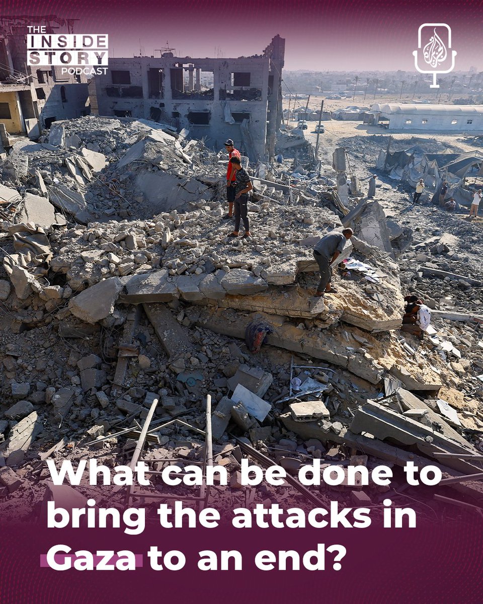 AJEPodcasts's tweet photo. No safety or security for Palestinians in Gaza. A truce is in place, but Israeli strikes target the Strip nearly every day.
So, what's the purpose of the ceasefire deal?
🎧 #InsideStory hears from @xabueid and @gideonle: https://t.co/nrLLiztdEq https://t.co/BGMiJulkmO