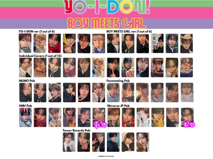 cxnzesr's tweet photo. NCT WISH nctwish YO-I-DON BOY MEETS GIRL トレカ 交換

【譲】 画像のもの

【求】求♡の物、さくや過去トレカ、特典異種さくや(HMV、ウィバース）or未使用シリアルn:1可能です！

郵送での交換希望です📮
お気軽にお声掛け下さい⸝⸝> <⸝⸝

 #NCTWISH  #NCTWISHトレカ
  #NCTWISHトレカ交換 https://t.co/O79YHHCkpJ