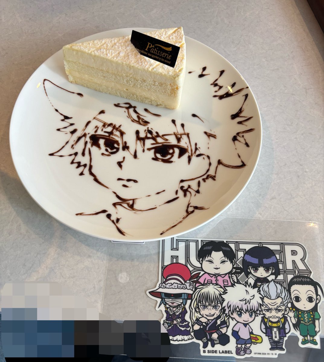 bf202074's tweet photo. 少し時間があったので☀️mono fam🌙カフェタイム☕️ケーキセット🍰
ねむちゃんの描いたキルア https://t.co/KiZ1CiOber