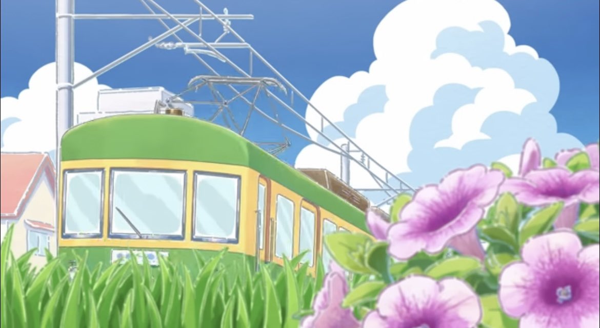 mipony1106's tweet photo. コウペンちゃんアニメ

るるてあさんの描く植物は、図鑑でちゃんと調べて描くためとっても美しくて素敵です😊

電車などの機械も、かわいらしい絵柄でも忠実にパーツ（ワイパーとか）も描くのが、物に対するリスペクトを感じてすごいです💕

テレビアニメの短い時間でも、ちゃんと表現されていますね✨ https://t.co/4JgSoH6eTF