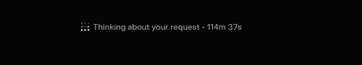 Kadunga_ke's tweet photo. Grok been thinking about my request for a record 114 minutes now. My request must be really intriguing. https://t.co/SETaUDfpe4