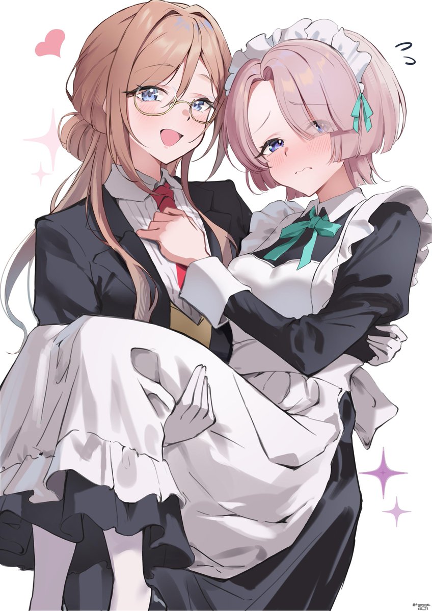 tigger102372's tweet photo. 執事莉波とメイド麻央

#学マスFA https://t.co/3jH9M81pJF