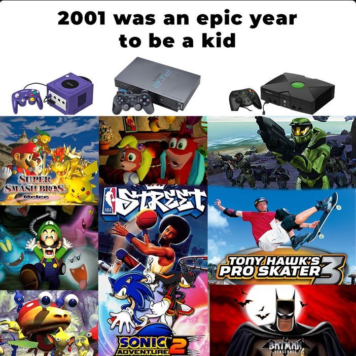nostalgiaa's tweet photo. 2001 games https://t.co/ghBgVYErw9