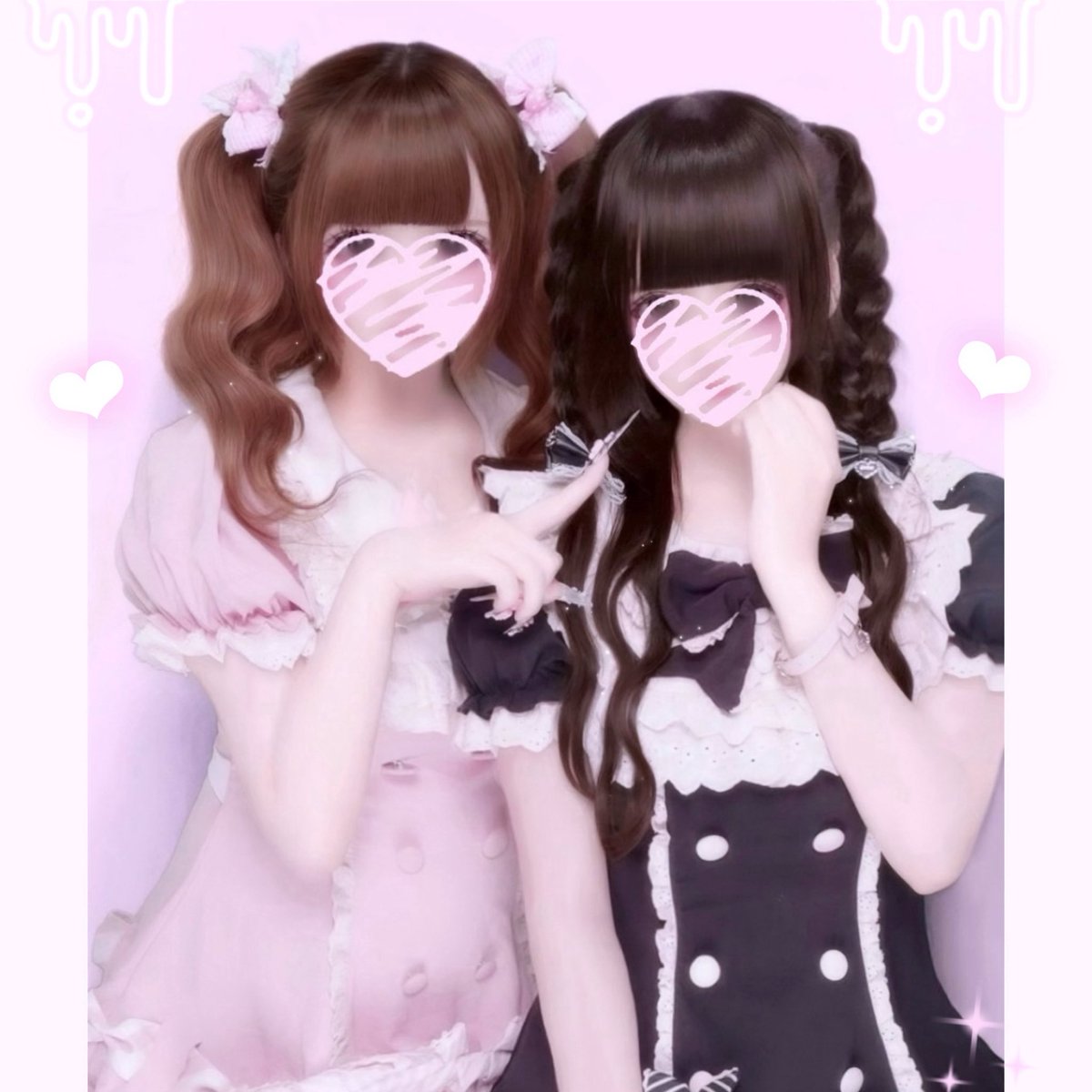 kuroth_t's tweet photo. 黒ピンク可愛いキュー(♡-♡)ーン https://t.co/Uns7zXfMxs