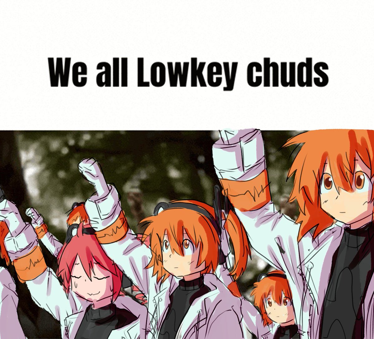 Flood_Dokkan's tweet photo. we all lowkey adachi rei https://t.co/jA7Rgb09fI