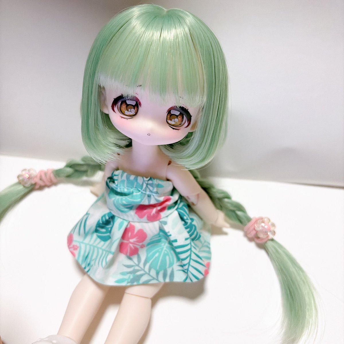 harapecotta____'s tweet photo. とりあえず即席で作ったなんちゃってワンピース https://t.co/iu9bJt9iav