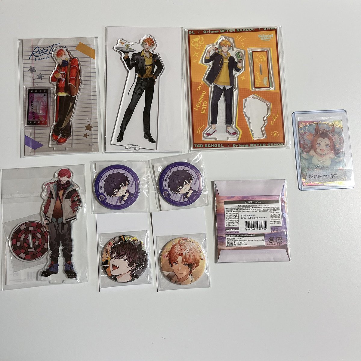miurungds's tweet photo. 【交換譲渡買取】にじさんじ NIJISANJI EN ジューンブライド J1コラボ にじフェス2021 誕生日グッズ ラバスト 缶バッジ  ノスタルジア Nostalgia 2nd Anniversary チェキ風カード チップス ウエハース アクスタ

譲/ 画像1〜9

求 / 画像10 or ALT記載金額

リトリン必読 https://t.co/h5VfliDWaG